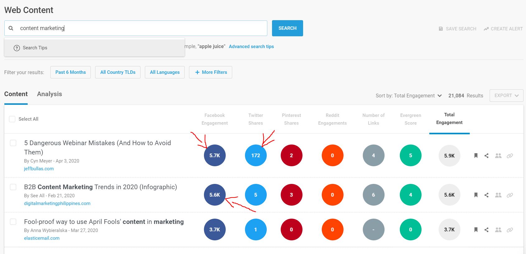 use buzzsumo for creating better content