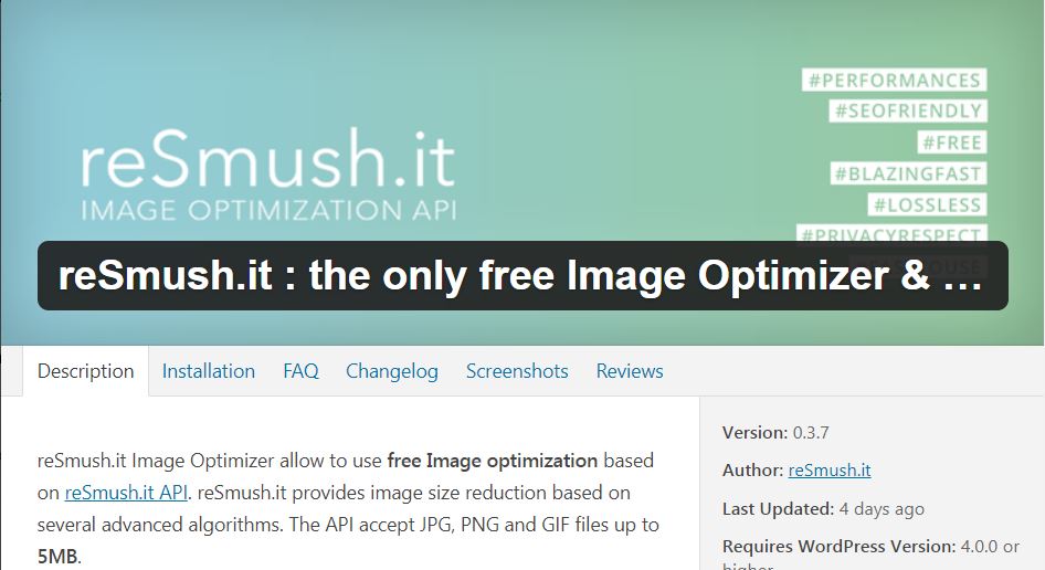 resmush.it - Best WordPress Plugins for Affiliate Marketing