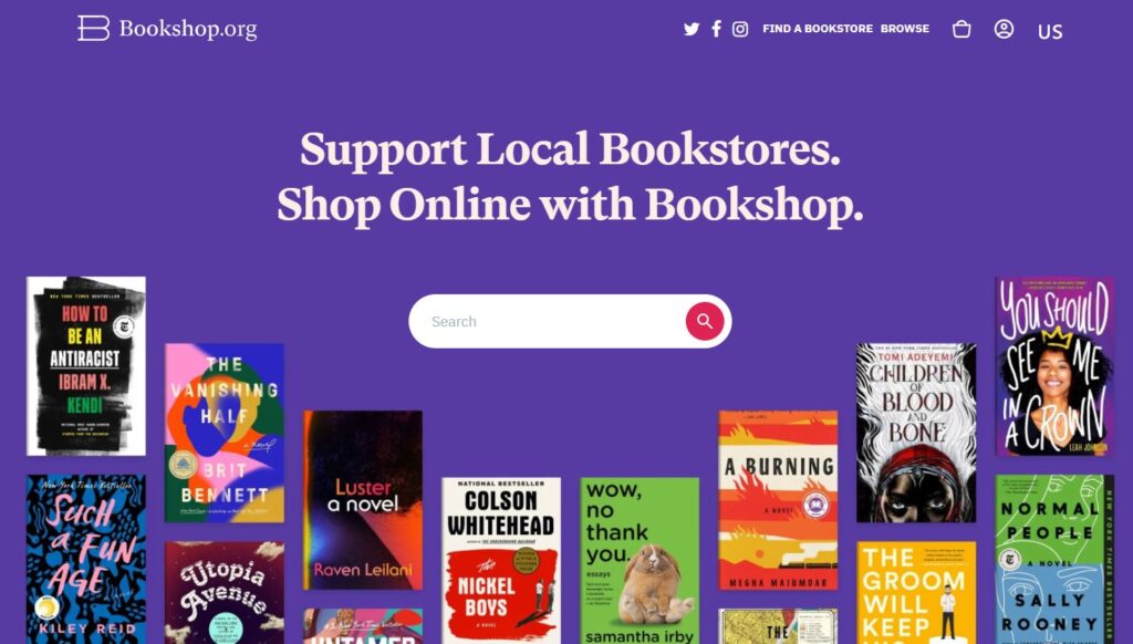 Bookshop affiliate program