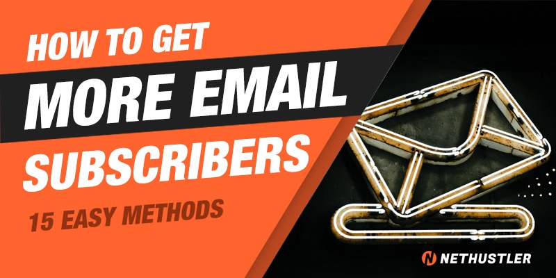 Get More Email Subscribers