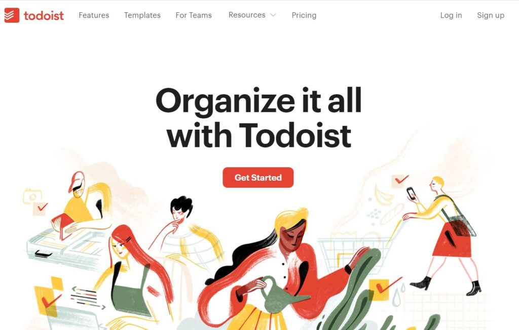 digital marketing tools for productivity todoist