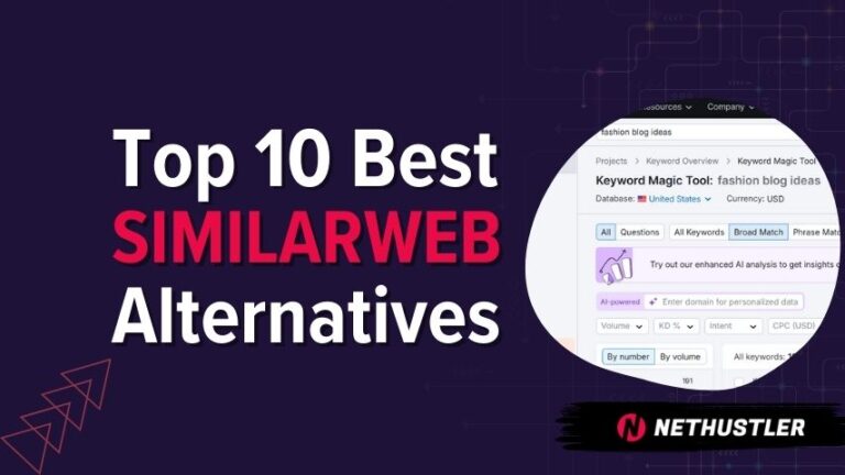 Top 10 Best Similarweb Alternatives in 2024