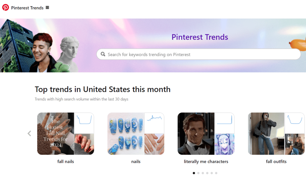 Pinterest trends