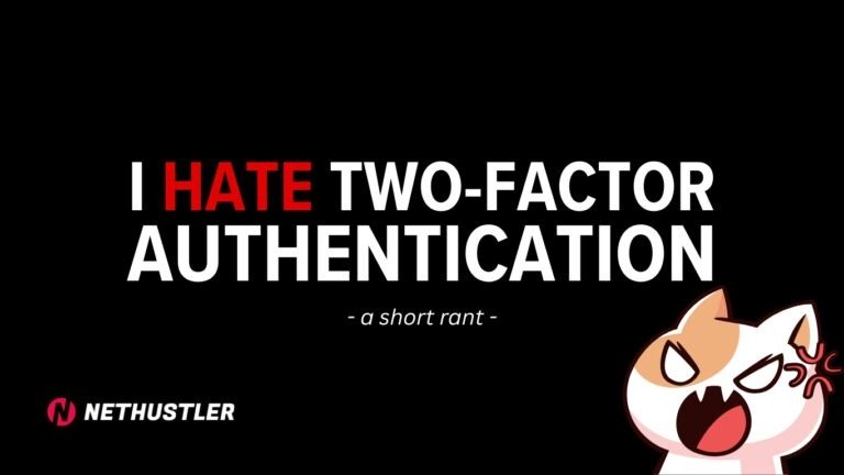 Why I Hate Two-Factor Authentication