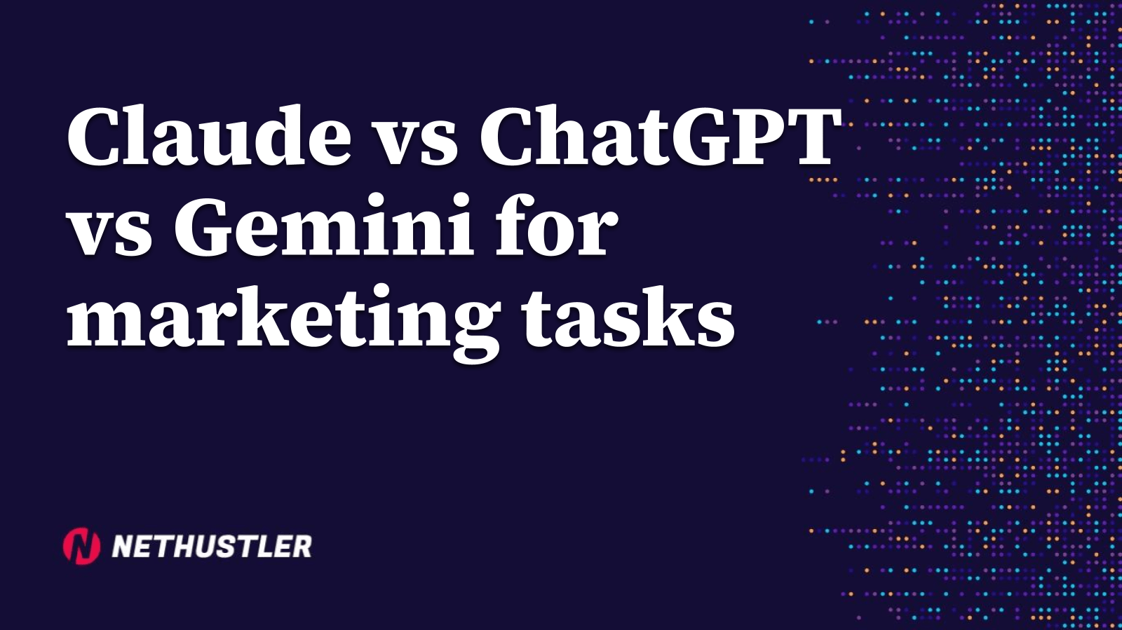 Claude vs ChatGPT vs Gemini for marketing tasks in 2026