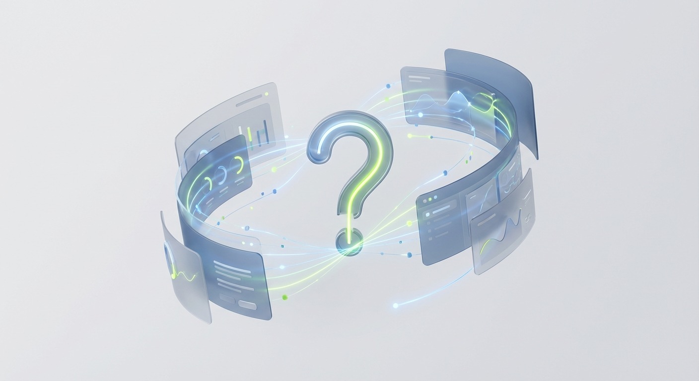 question mark neon sign