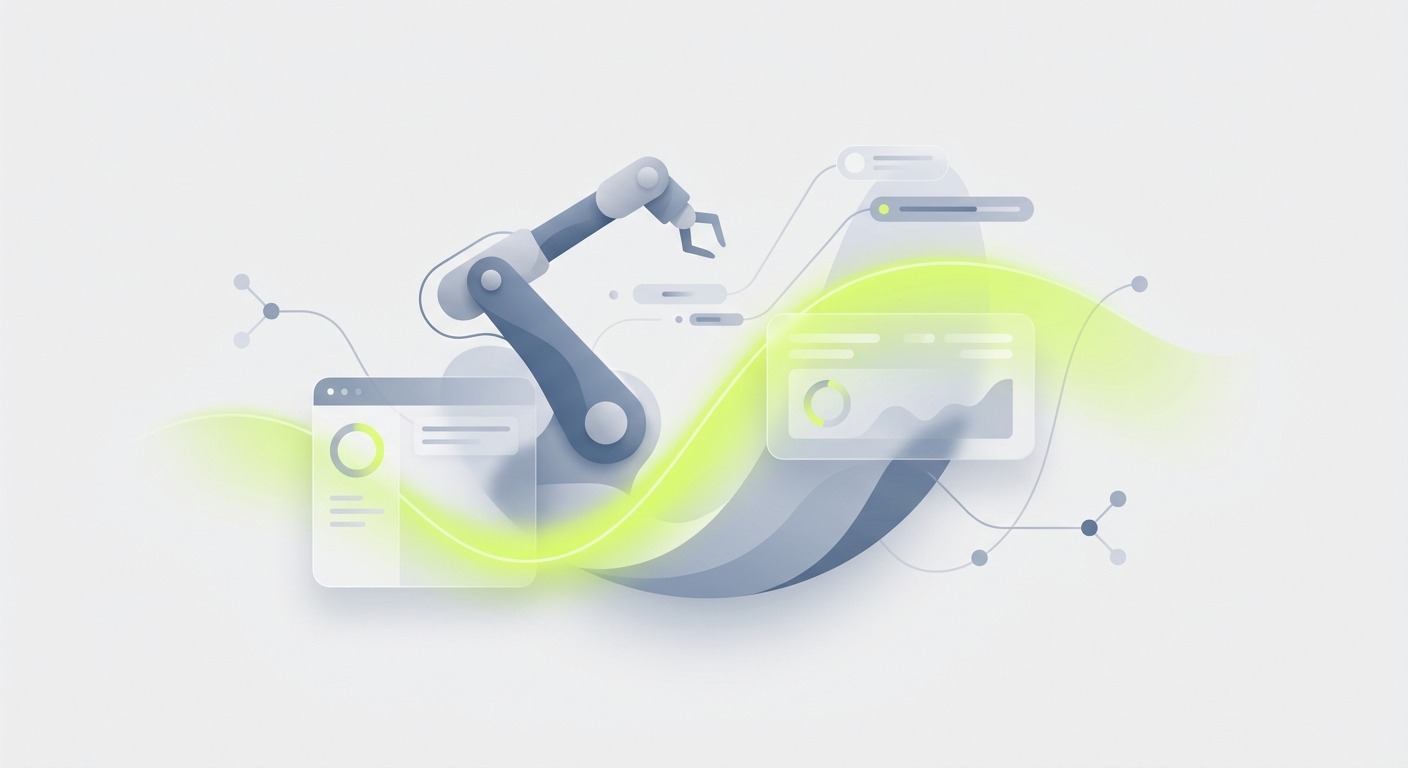 robot typist being boring